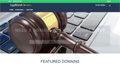 Desktop Screenshot of legalbranddomains.com